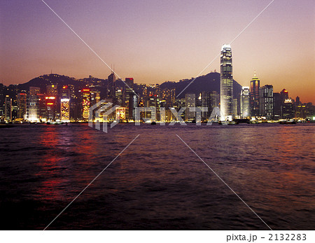 香港島セントラル地区夜景 2132283