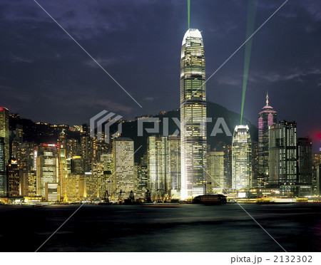 香港島セントラル地区夜景 2132302