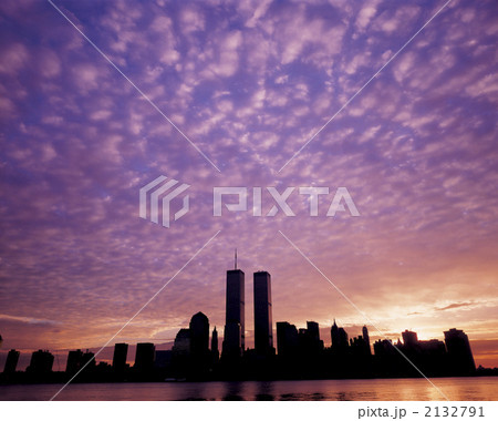 摩天楼朝焼け 2132791