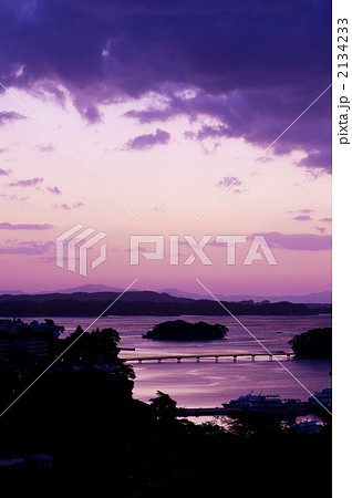 日本三景「松島」の夜明け前 5 日本三景「松島」の夜明け前 5 2134233