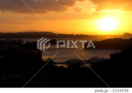 日本三景「松島」の夜明け　2 2134236