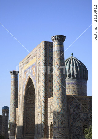 世界遺産レギスタン広場シェルドル・メドレセ 世界遺産レギスタン広場シェルドル・メドレセ 2139912