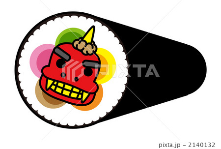 赤鬼と恵方巻き 2140132