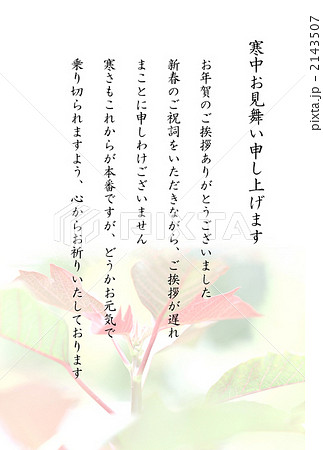年賀状返礼 2143507