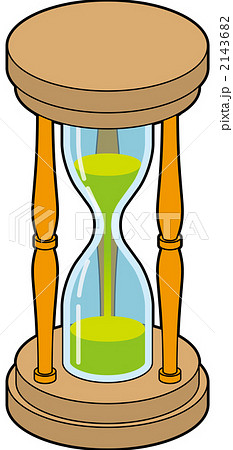 砂時計のイラスト素材
