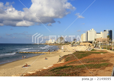 青空 テルアビブ 地中海 青空 テルアビブ 地中海 2149095
