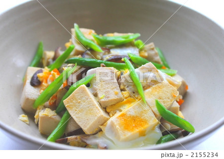 高野豆腐の玉子とじ 2155234