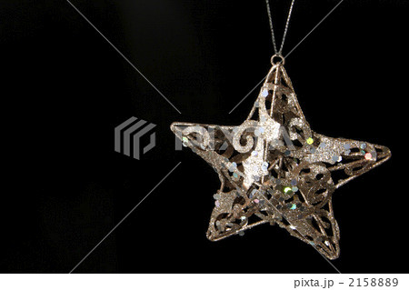 ゴールドの星の飾り2 2158889