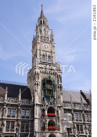 ドイツ　ミュンヘン　新市庁舎の塔 2161862