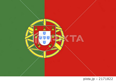 ポルトガル国旗のイラスト素材