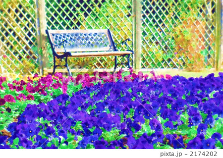 千葉市 花の美術館 前庭 2174202