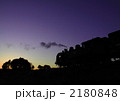 夕暮れの蒸気機関車 2180848