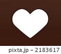 ハートの型抜きをしたチョコ 2183617