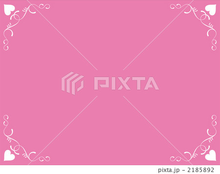 ハート フレーム ピンク ハート フレーム ピンク 2185892