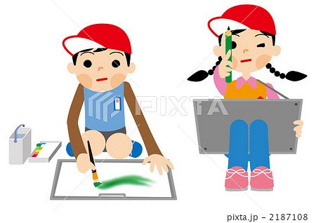 小学校の行事「写生会」 2187108