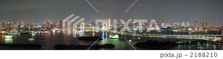 フジテレビ球体展望室からのパノラマ写真2 2188210