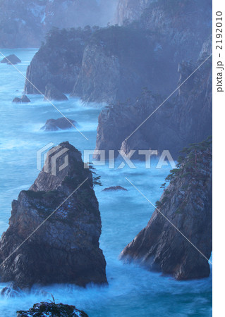 夜明け前の北山崎 2192010