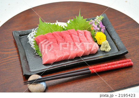 国産本マグロのお刺身。 国産本マグロのお刺身。 2195423