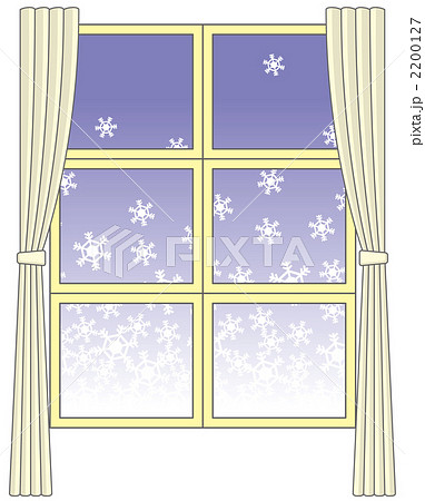 窓の雪景色 2200127