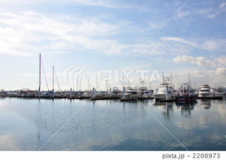 ヨットハーバーと空 ヨットハーバーと空 2200973