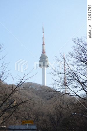 韓国 ソウルのシンボル ソウルタワー 韓国 ソウルのシンボル ソウルタワー 2201794