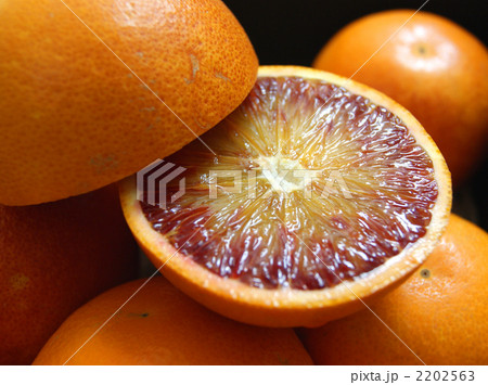 ブラッドオレンジの写真素材 [2202563] PIXTA