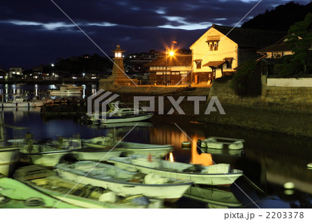 鞆の浦　常夜灯が見える風景 2203378