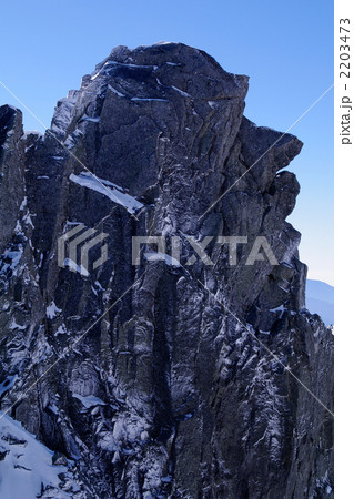 凍てつく天狗岩 2203473