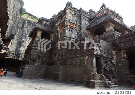 世界遺産エローラ カイラーサナタ寺院前殿 世界遺産エローラ カイラーサナタ寺院前殿 2203783