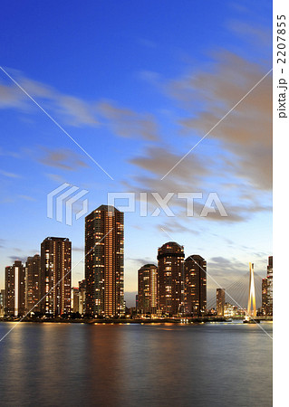 豊洲の夕景 2207855
