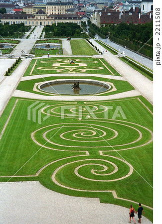 ベルベデーレ宮殿の庭園 ベルベデーレ宮殿の庭園 2211508