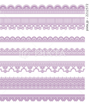 罫線 飾り罫 飾り線のイラスト素材
