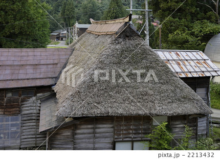 かやぶき屋根 2213432