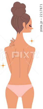 背中を出した女性 2217871