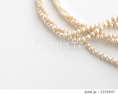 真珠・背景素材【アクセサリー・フォーマルイメージ】　（横） 2220647