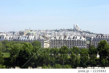パリ遠望　セーヌ右岸 2220882