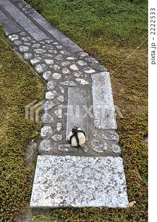 止め石　進入禁止 通行止め 2222533