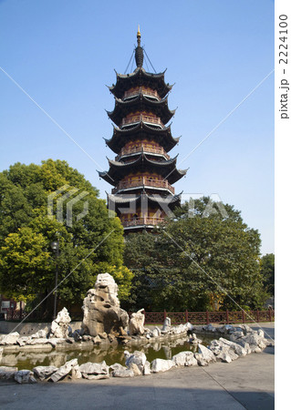 上海龍華古寺の龍華塔 上海龍華古寺の龍華塔 2224100