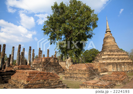 スコータイ歴史公園のワット・マハータート スコータイ歴史公園のワット・マハータート 2224193