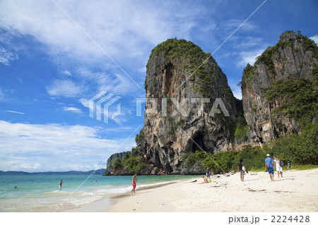 クラビのプラナン・ビーチ 2224428