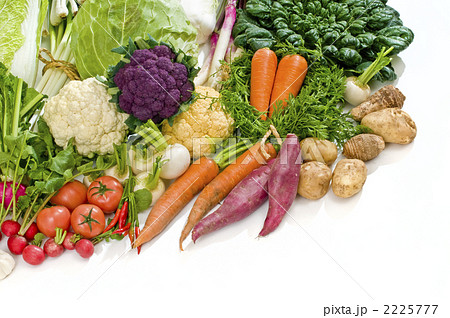 野菜集合 冬野菜 野菜の写真素材