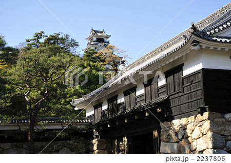 高知城追手門と天守閣 2237806