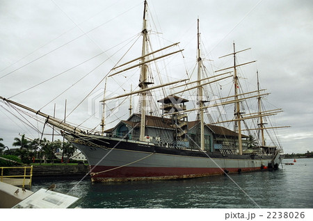 世界で唯一、最後の4本マスト船、Falls of Clyde（フォールズ・オブ・クライド） 2238026