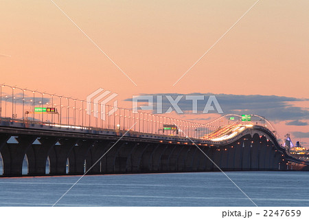 アクアライン夕暮れ アクアライン夕暮れ 2247659