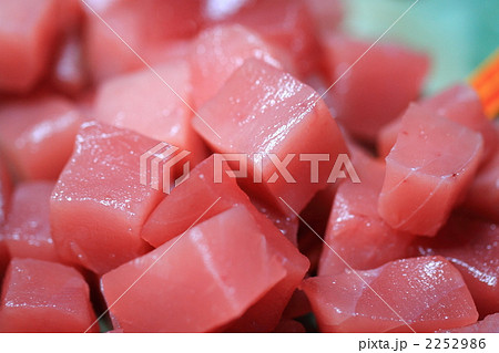 メバチマグロの刺身　角切り 2252986