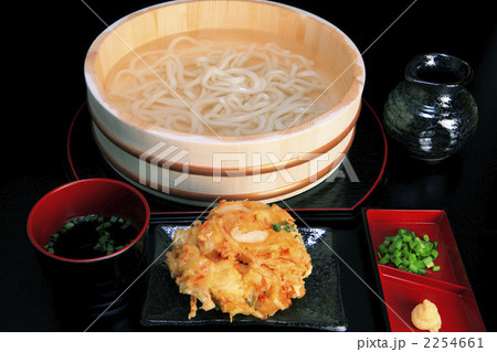 釜揚げうどんとかき揚げ 2254661