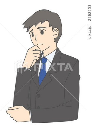 男性(悩む・考える) 男性(悩む・考える) 2262553