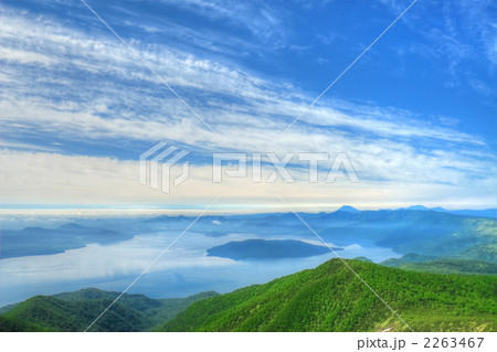 藻琴山から見る屈斜路湖 01 藻琴山から見る屈斜路湖 01 2263467