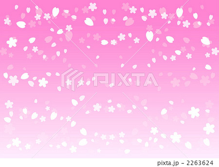 花吹雪の背景素材 2263624