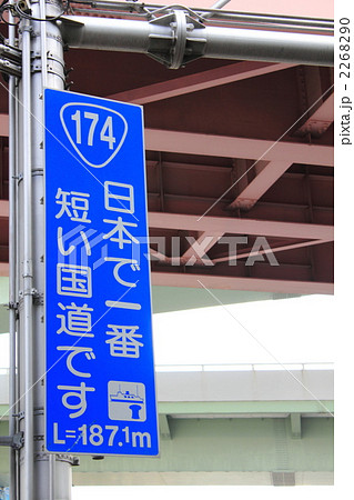 日本で一番短い国道 2268290